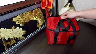 Набор жерлиц 10шт в прямоугольной сумке