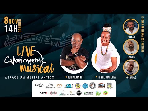 Live #1 | Capoeiragem Musical - Abrace um mestre antigo