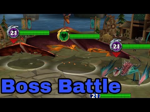 The Final Boss Battle against Axewing - INCIDENT:DRAGON SNATCHING Gauntlet - Dragons:Rise of Berk