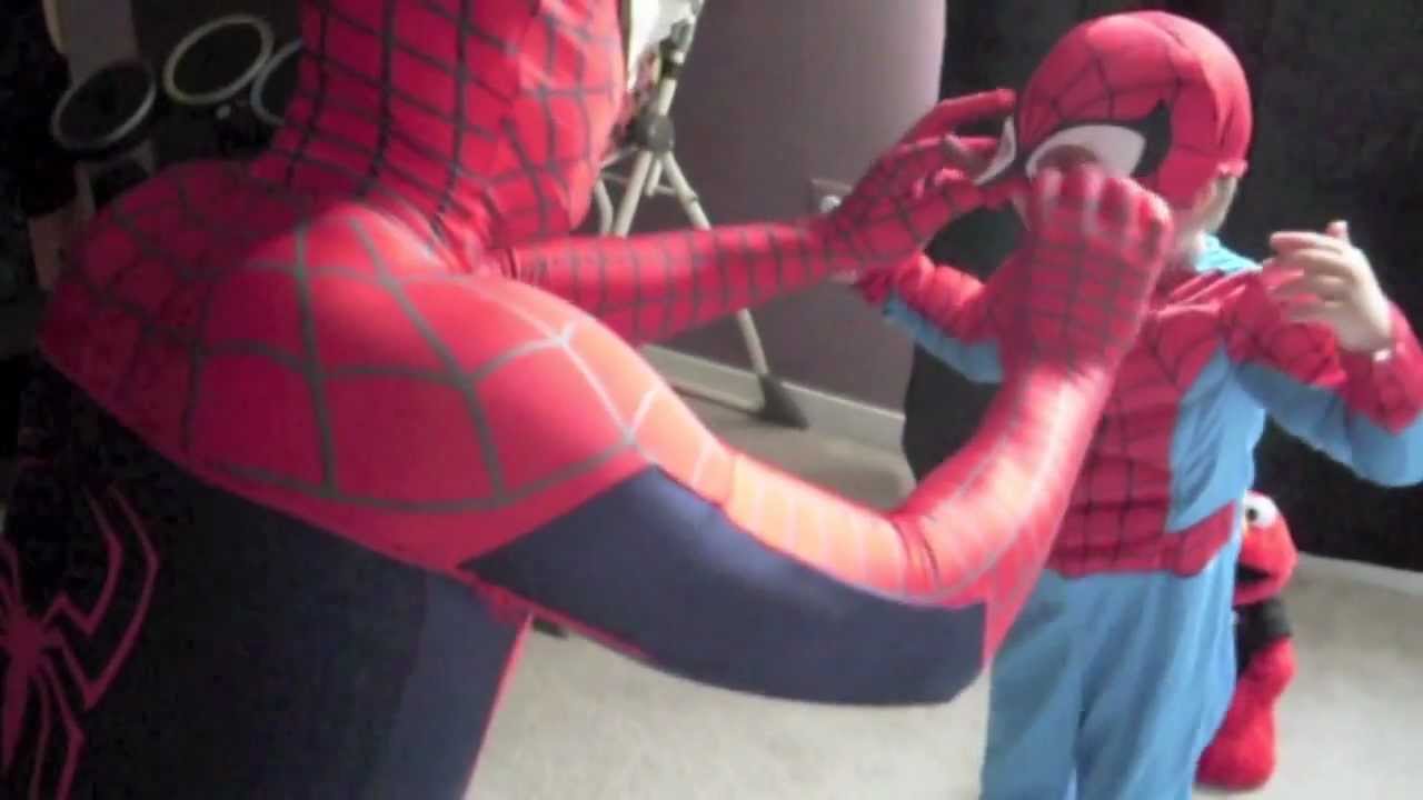 Spider-Dad and Son: A Trip to the Trampoline Park - YouTube