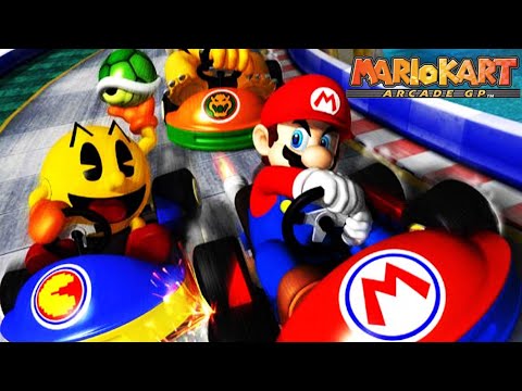 Mario Kart Arcade GP Full Gameplay Walkthrough (Longplay)