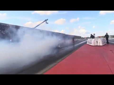 Vesa Lipponen FIRST!!! Twin Drag bike in 5sec. zone 5.920 1/4 mile