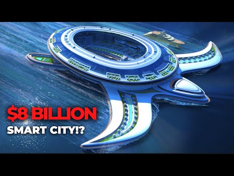 Pangeos The Terayacht! Saudi Arabia's $8 Billion Floating City Mega Project That Looks Like A Turtle