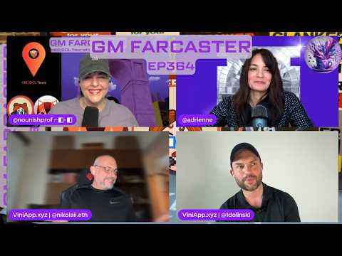 Disco Balls and a ViniApp demo: GM Farcaster ep364