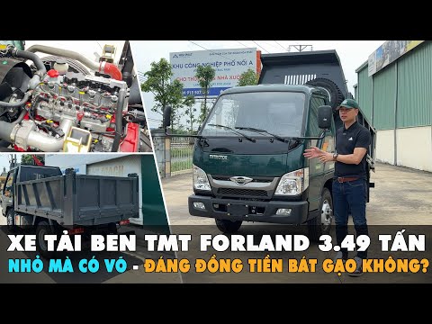 Đánh Giá Xe Ben TMT 3.49 Tấn: Xe Ben Quốc Dân 2025 - Giá Rẻ Bất Ngờ!