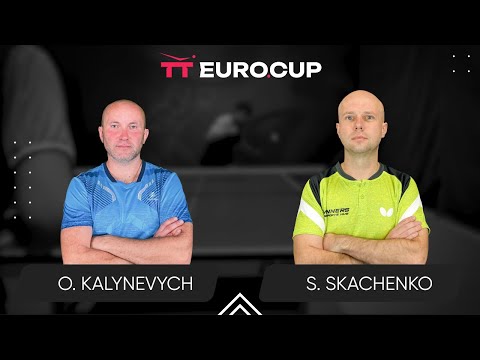 15:30 Oleksandr Kalynevych - Serhii Skachenko 15.10.2025 TT Euro.Cup Ukraine Master. TABLE 3
