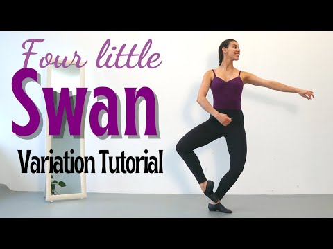 Four Little Swan Variation Tutorial | Ballet Variation Tutorial