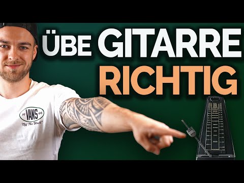 Gitarre üben mit Metronom & Backingtrack | Gitarre lernen Anfänger