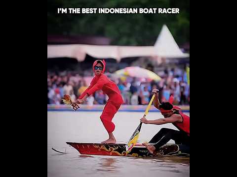 THE BEST INDONESIAN BOAT RACER💀 #shorts #shortsfeed