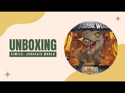 Similo: Jurassic World | Board Game | Unboxing
