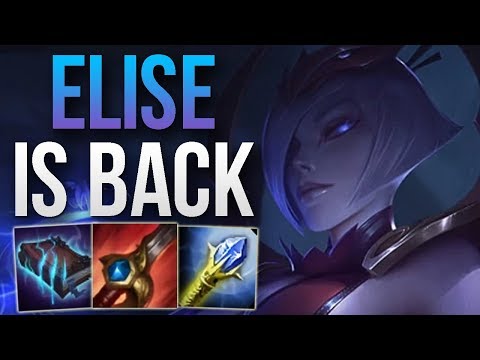 PATCH 8.11 MADE ELISE GOOD AGAIN - INSANE DAMAGE! | CHALLENGER ELISE JUNGLE GAMEPLAY | Patch 8.11 S8