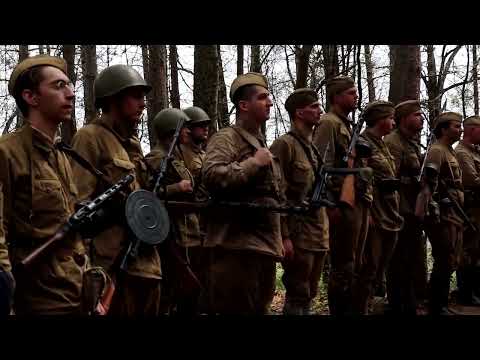 The Rzhev Meatgrinder- Final Assault and German Counterattack, Raw footage | WW2 Reenactment