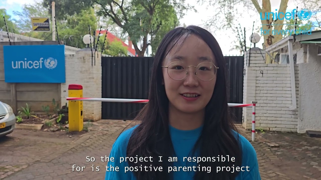 Enqi Zhang's Zimbabwe story as a UNICEF Nutrition Intern