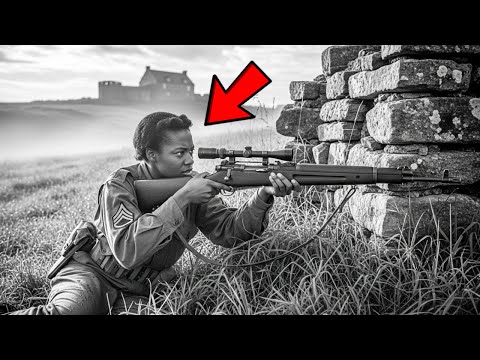 How a Black Female Sniper’s “Silent Shot” Ended the Deadliest German Machine Gun Nest in France