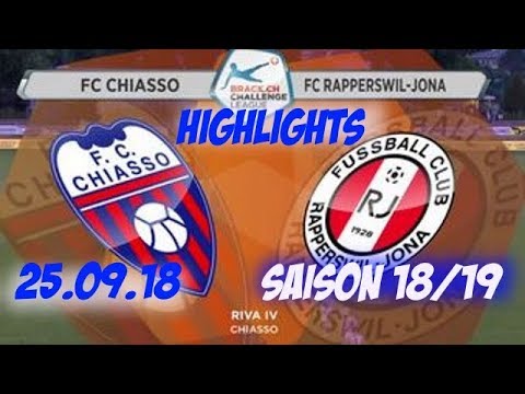 Highlights: Fc Chiasso vs Fc Rapperswil - Jona (25.09.18)