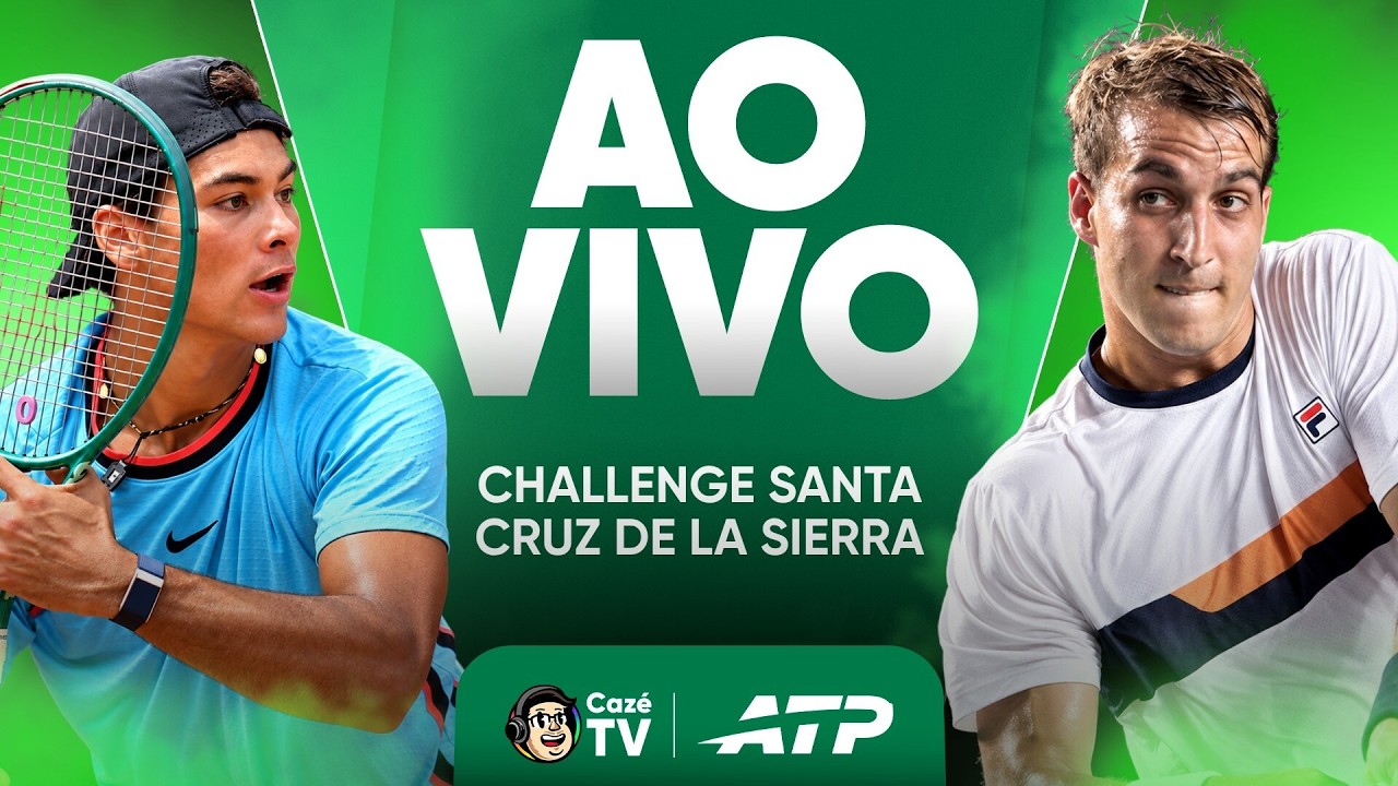 AO VIVO: TÊNIS | GUTO MIGUEL E FELIPE MELIGENI NO ATP CHALLENGER DE SANTA CRUZ DE LA SIERRA