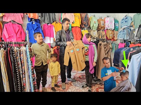 A father's kindness in making up for his past mistakes by buying clothes for his family