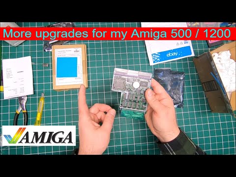 More upgrades for my Amiga 500 / 1200 Blizzard 1220/4 Accelerator and 2MB memory expansion