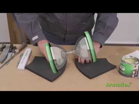 ArmaFlex® Sheet - Two part bend 45 Application Video