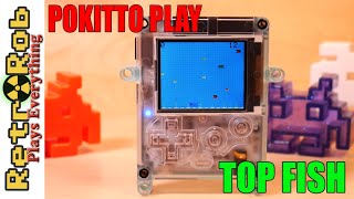 🐟 Pokitto Play! Top Fish Gameplay and Thoughts 🐟