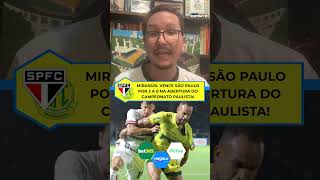 Mirassol vence São Paulo por 3 a 0 na abertura do Campeonato Paulista 2026