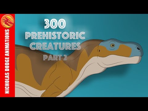 300 Prehistoric Creatures (Part 2) | From the Triassic to the Jurassic