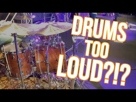 Controlling Drum Volume In Smaller Spaces...