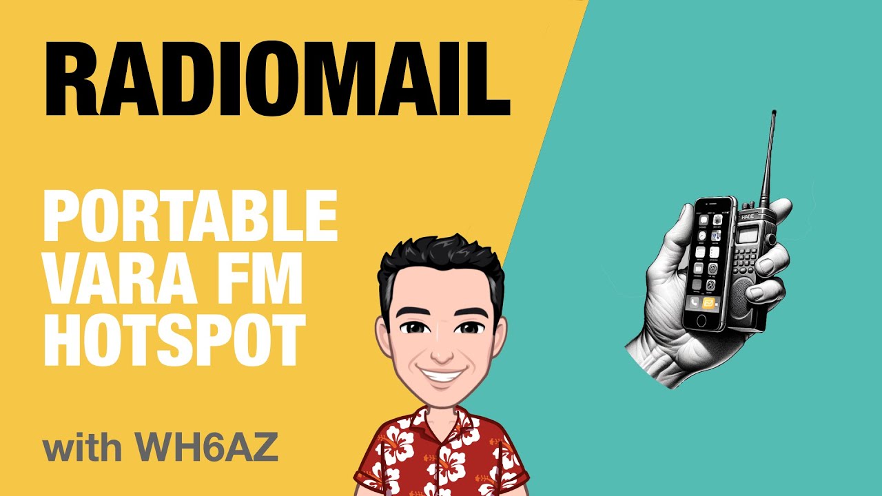 YouTube - RadioMail :: Portable VARA FM HotSpot
