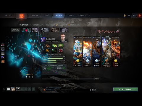 dota2carry Miracle- Terroblade - Nigma vs Flytomoon - Dota pit