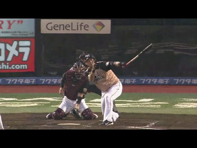 【3回表】頼れる北のキャプテン!! ファイターズ・中田のタイムリー2ベースヒットで試合の流れを引き戻す!! 2018/7/24 E-F