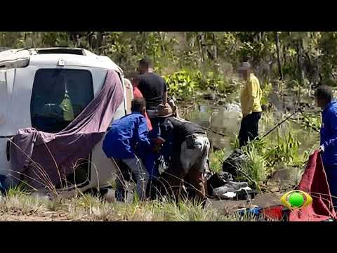 QUATRO PESSOAS MORRERAM EM ACIDENTE COM VAN NO TRECHO EM PONTE ALTA DO TOCANTINS E SANTA TEREZA