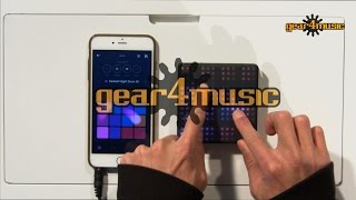 Video thumbnail for ROLI Lightpad Block Demo by Gear4music Guitars