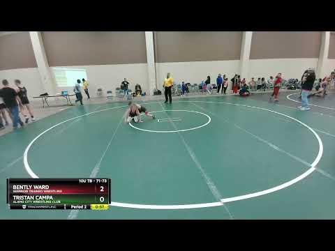 71-73 Lbs Round 3 - Tristan Campa, Alamo City Wrestling Club Vs Bently Ward, Warrior Trained Wrest