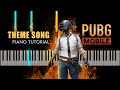 PUBG Mobile Theme Song Piano Tutorial