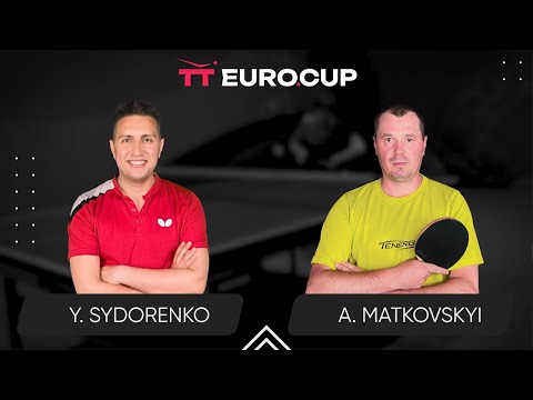 10:20 Yaroslav Sydorenko - Andrii Matkovskyi 02.11.2023 TT Euro.Cup Ukraine Professional. Table 3