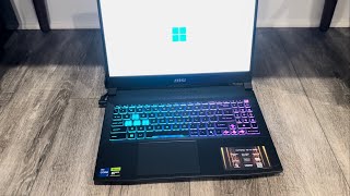 MSI Katana 15 HX B14WGK Black (B14WGK-069XUA) - відео 1