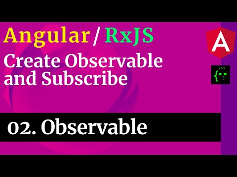 Angular RxJS 02   Observable and Subscribe Creation | CodeWithSrini
