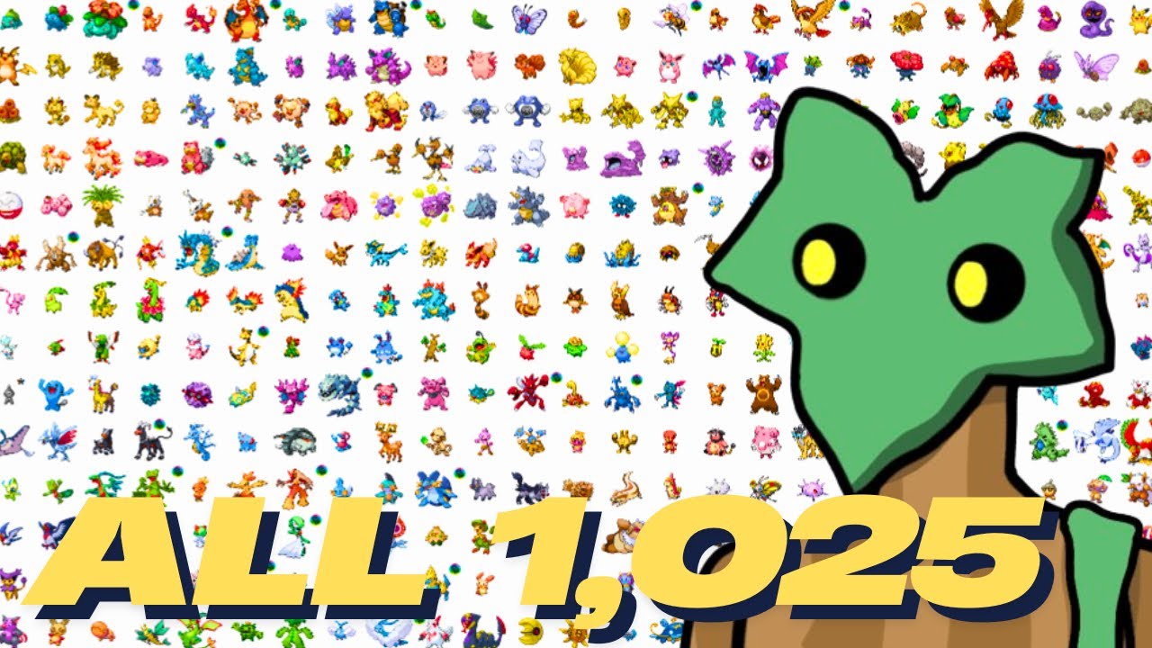 RANKING EVERY POKEMON ON A TIER LIST (stream)