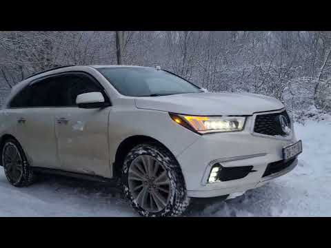 Acura mdx 2017 in snow. Georgia