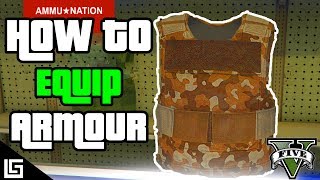 GTA 5 Online How To Equip Body Armor