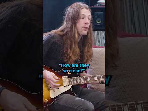 A quick lesson on how to mute your strings while shredding from @cooperboyd3341 🎸 #guitarlesson