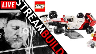 🔴 Building LEGO F1 McLaren MP4/4 & Ayrton Senna (10330) Live! Part 2 Finale