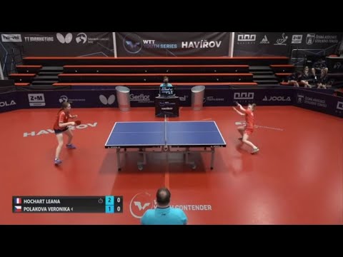 Léana Hochart and power of forehand (June 2021)