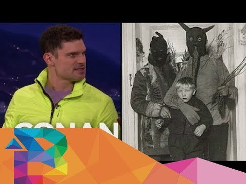 Flula Borg_ Christmas Is A Fear-Based Holiday In Germany  - CONAN on TBS