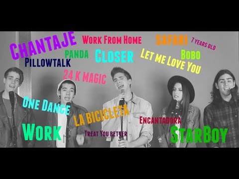 TOP HIT SONGS  2016 ( MASHUP COVER ) - MEJORES CANCIONES DEL 2016