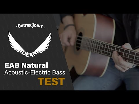 Пример звучания электроакустической бас-гитары Dean EAB Satin Natural