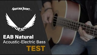 Video thumbnail for Dean EAB Natural Acoustic-Electric Bass TEST by Guitar Joint