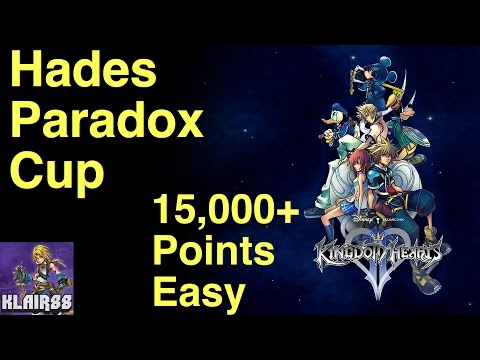 How to get 15,000 Points in the Hades Paradox Cup - Kingdom Hearts II HD