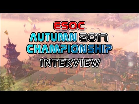 [AoE3] ESOC Autumn Tournament 2017 — Winner's interview