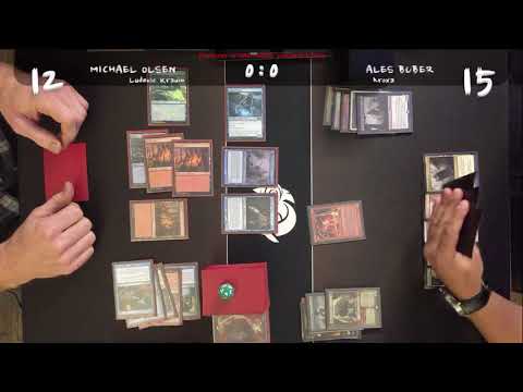 4th round: Ludevic, Necro-Alchemist/Kraum, Ludevic's Opus vs Kroxa, Titan of Death's Hunger - Prague